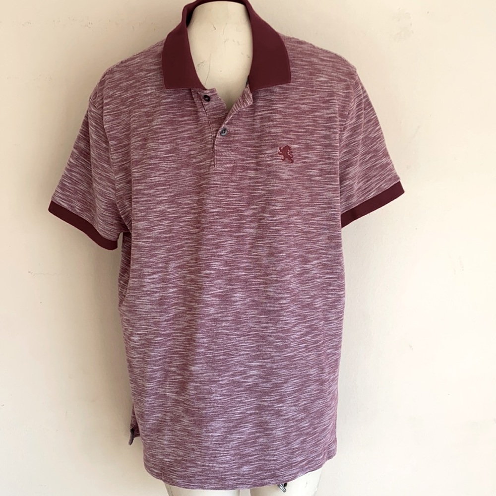 Men’s polo shirt XL burgundy Express brand